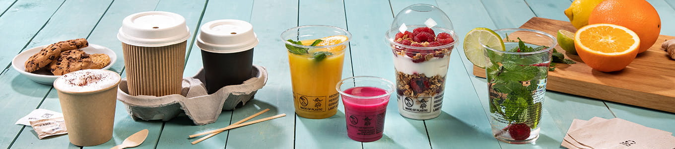 🥤 Becher & Flaschen