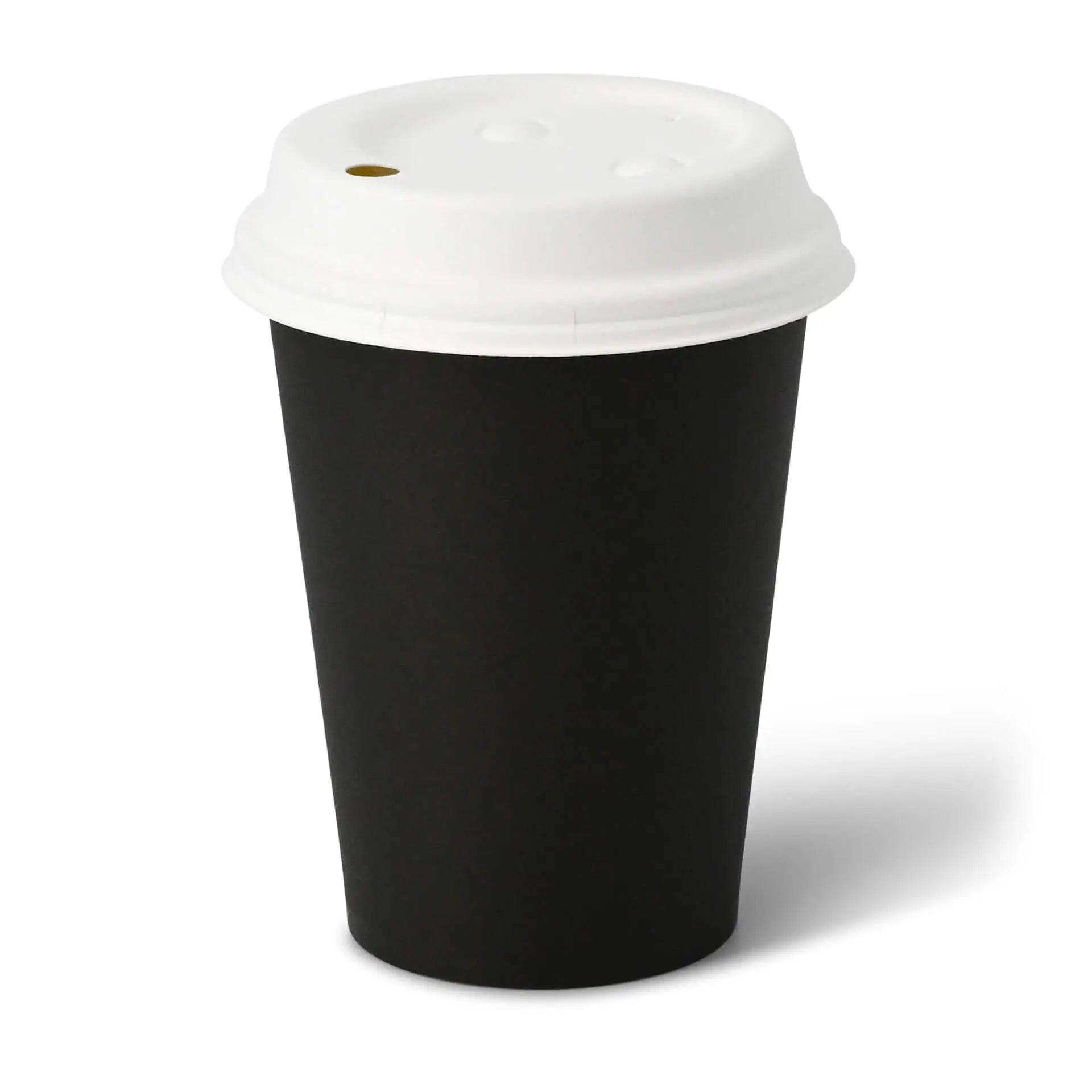 Pappbecher (beschichtet) 300 ml / 12 oz, Ø 90 mm, schwarz