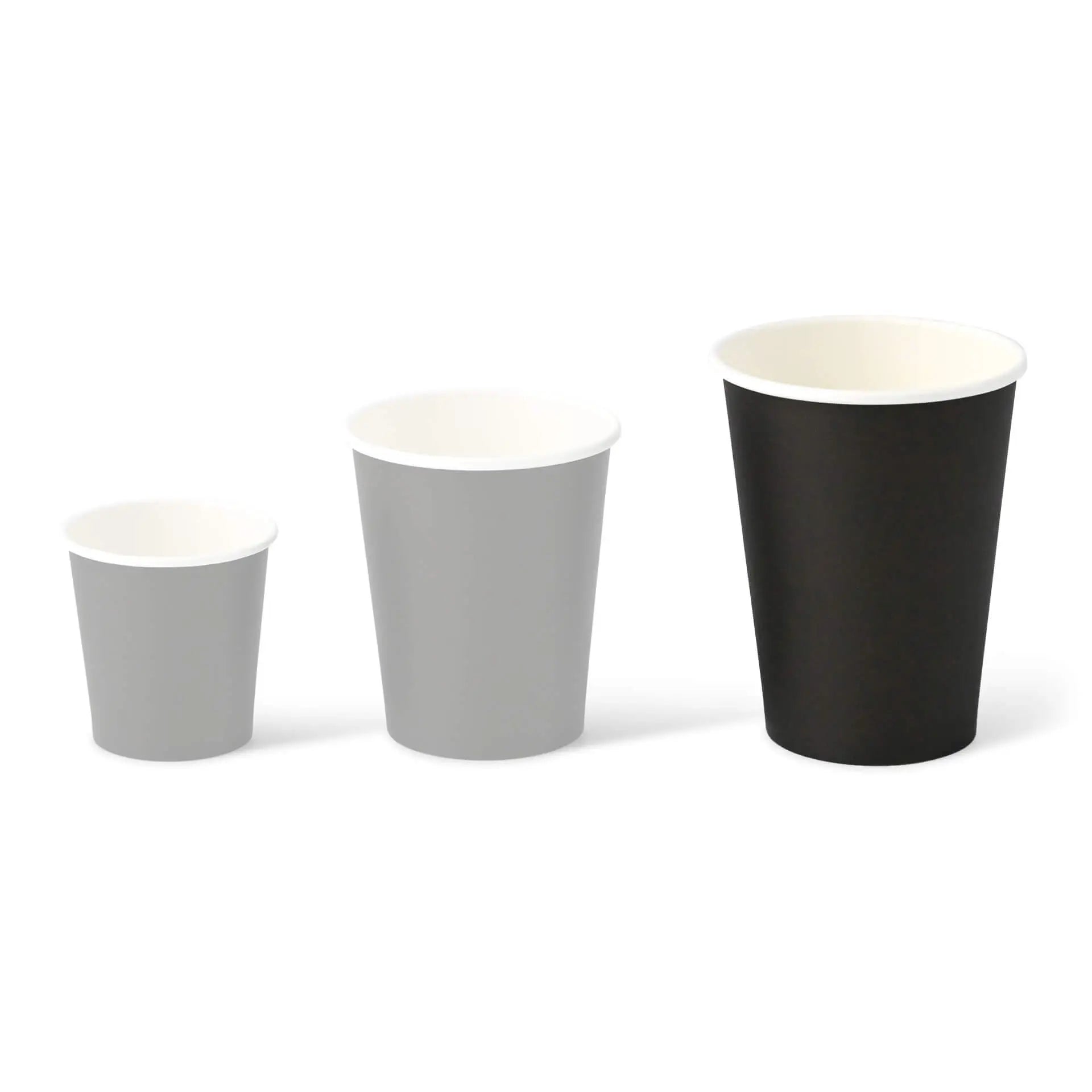 Pappbecher (beschichtet) 300 ml / 12 oz, Ø 90 mm, schwarz