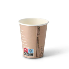 Pappbecher bedruckt "Coffeebreak" (beschichtet) 200 ml / 8 oz, Ø 80 mm, weiß