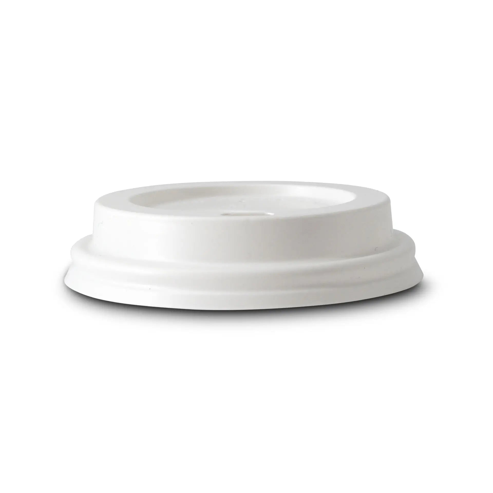 PS lid Ø 80 mm, white, drinking hole