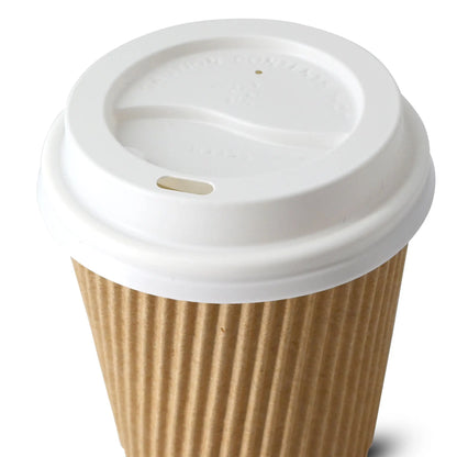 PS lid Ø 80 mm, white, drinking hole