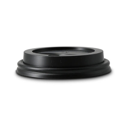 PS lid Ø 90 mm, black, drinking hole