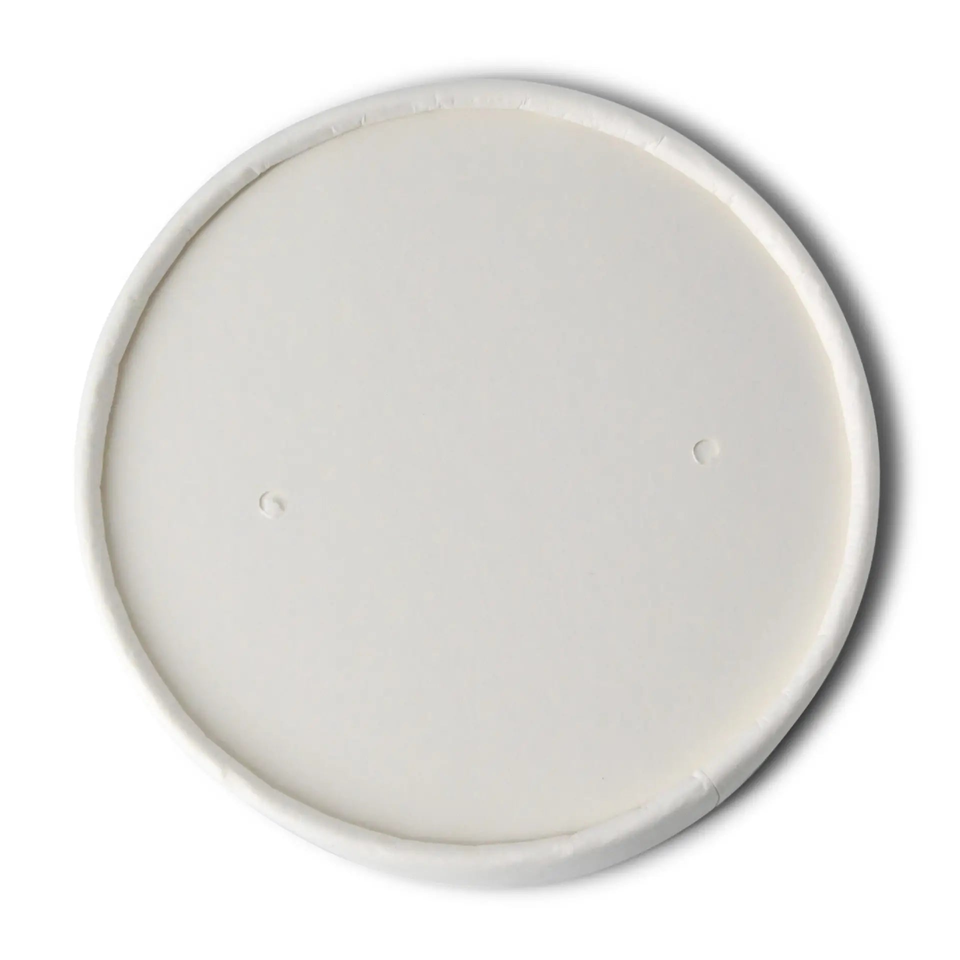 Cardboard membrane lids Ø (coated) 90 mm, white (for soup containers)