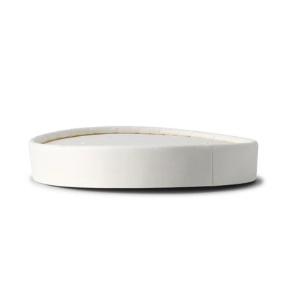 Cardboard membrane lids Ø (coated) 90 mm, white (for soup containers)