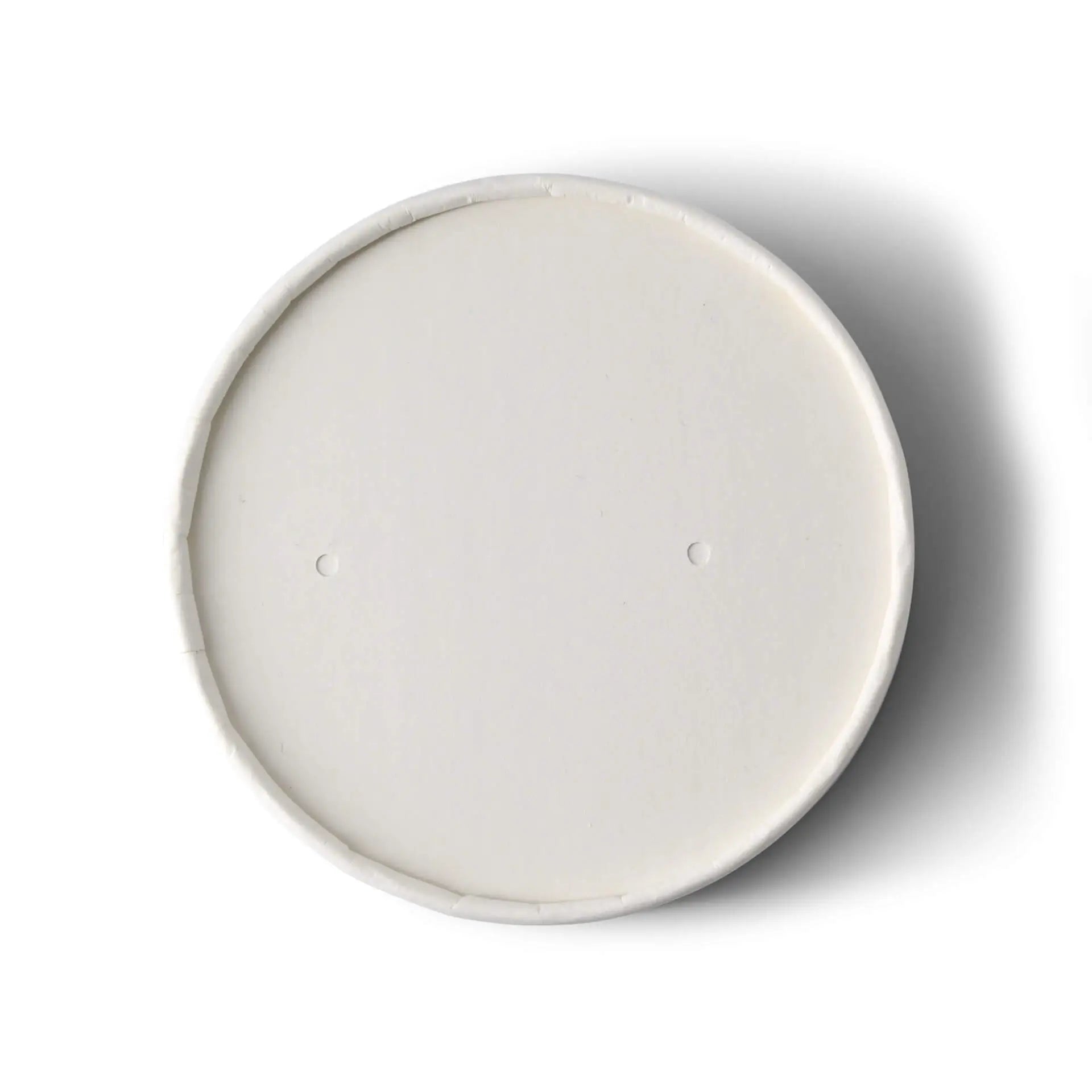 Pappdeckel mit Membran (beschichtet) Ø 95 mm, weiß (für Suppenbecher)