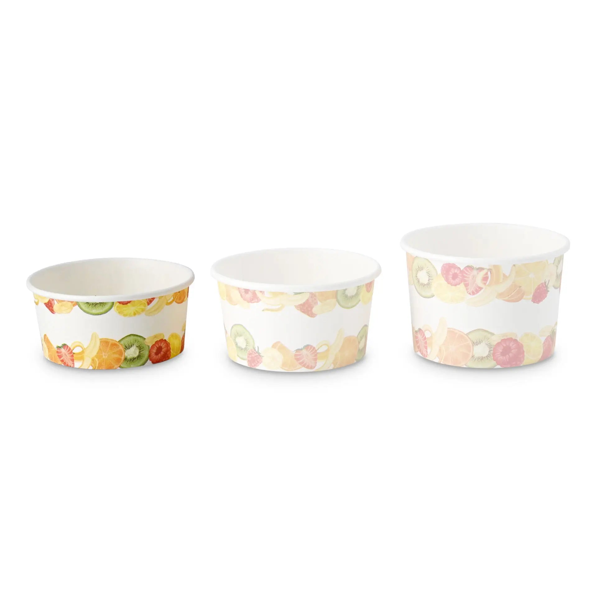 4 oz, max. 6 oz Paper cups ice cream XS (coated), Ø 92 mm, printed