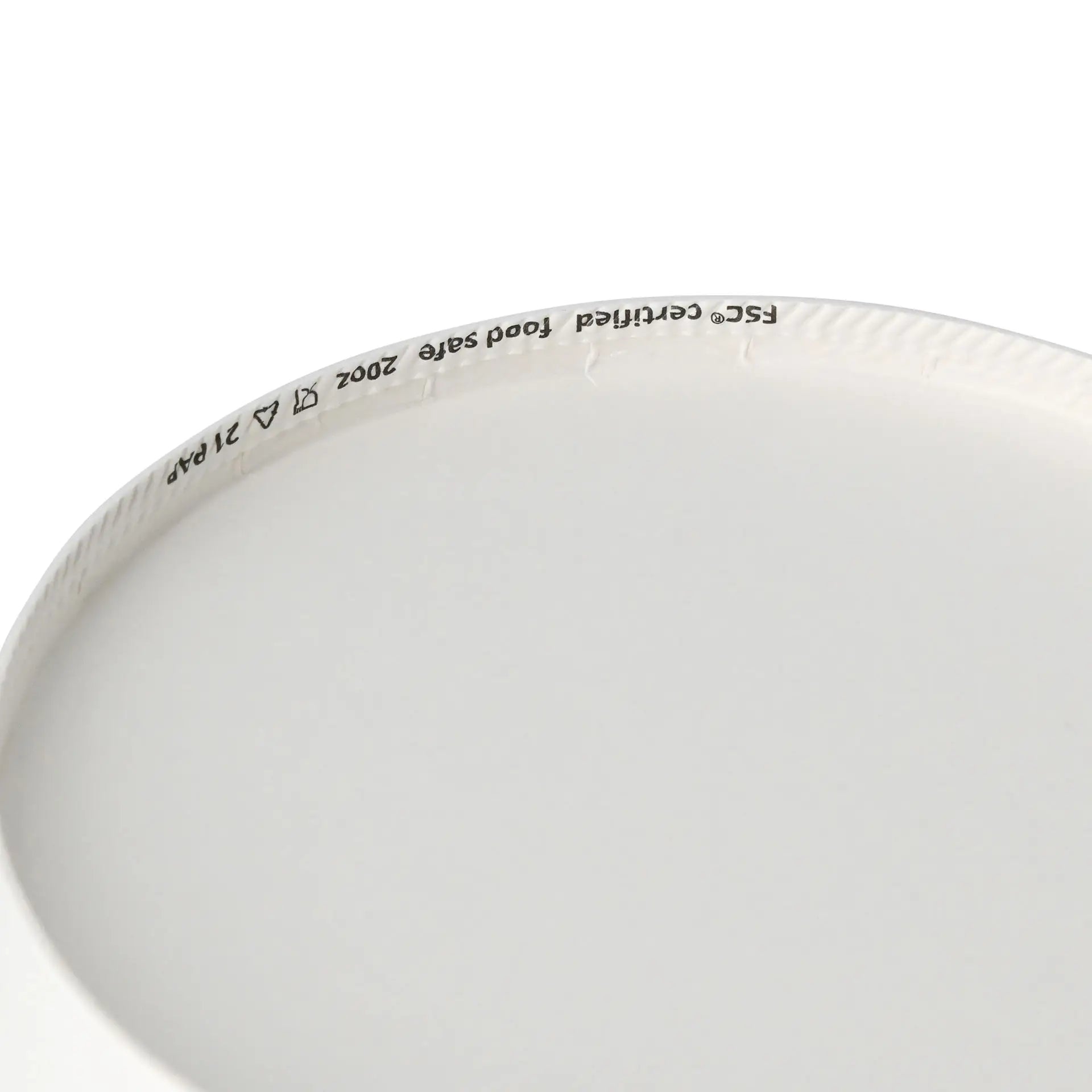 Paper bowls (coated) / Salad bowls 400 ml, Ø 150 mm, white, round (650 ml max. volume)