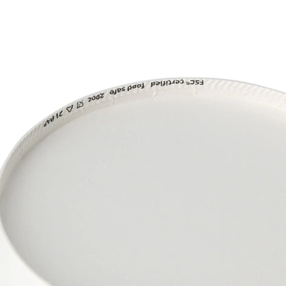 Paper bowls (coated) / Salad bowls 400 ml, Ø 150 mm, white, round (650 ml max. volume)