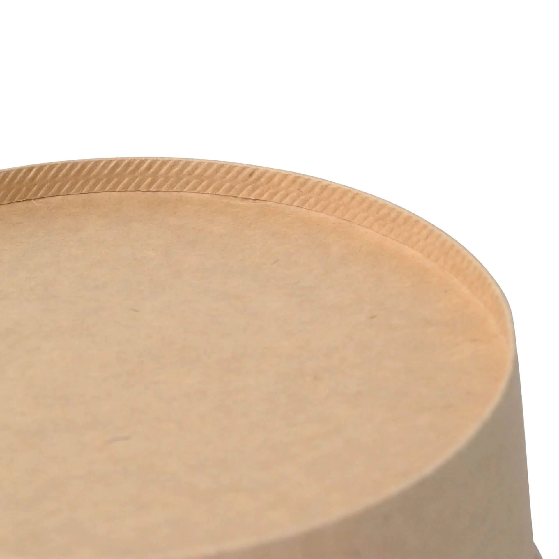 Paper bowls (coated) / Salad bowls 650 ml, Ø 150 mm, brown, round (800 ml max. volume)