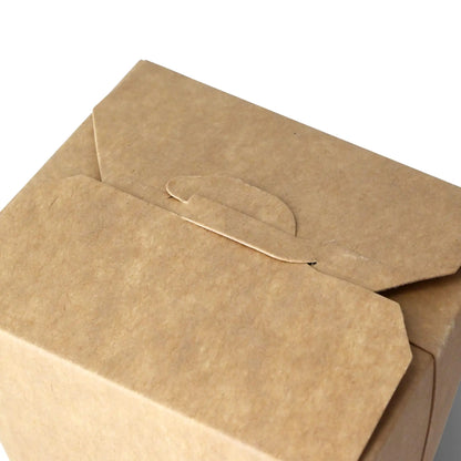 Noodle box / Asian box made of coated cardboard, 400 ml, brown