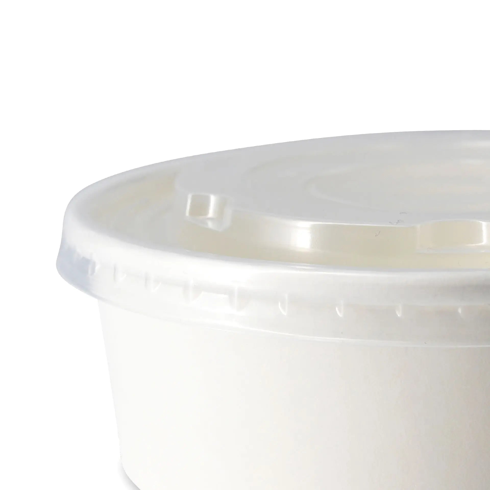 Cup lids PP Ø 150 mm, clear
