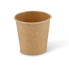 Portionsbecher aus Karton (beschichtet) 75 ml, Ø 62 mm, braun
