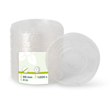 PLA-Flachdeckel Ø 96 mm, Halmloch