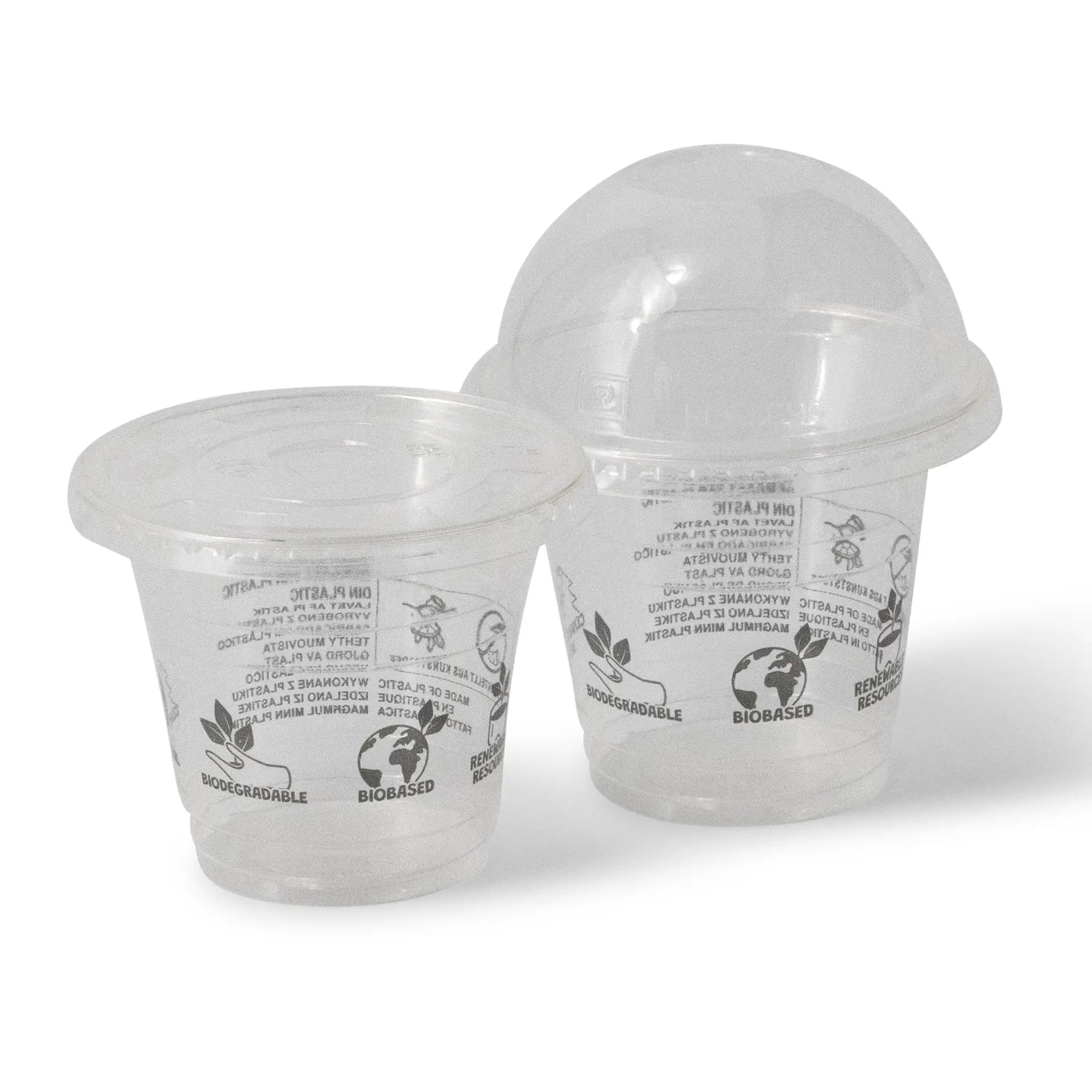 Smoothie Becher aus PLA 200 ml / 8 oz, Ø 96 mm