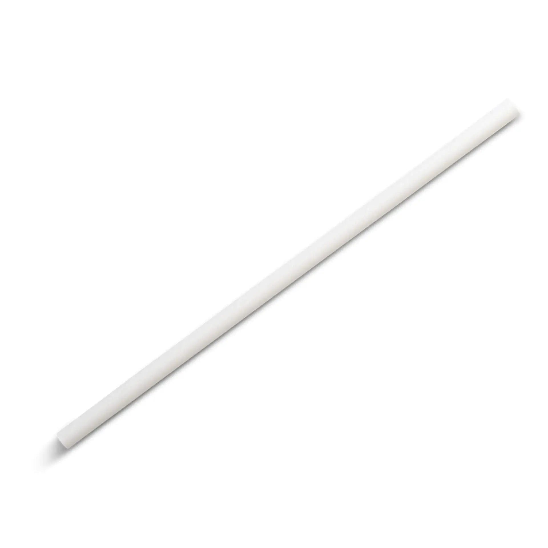 23 cm, Ø 0.8 cm Paper-jumbo-straws, white