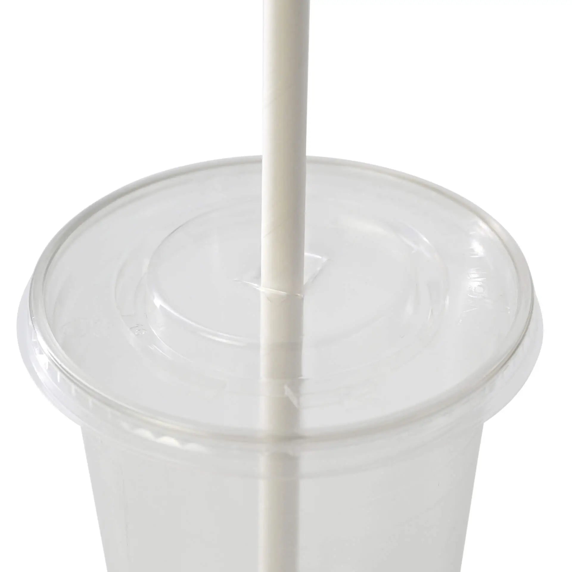 23 cm, Ø 0.8 cm Paper-jumbo-straws, white