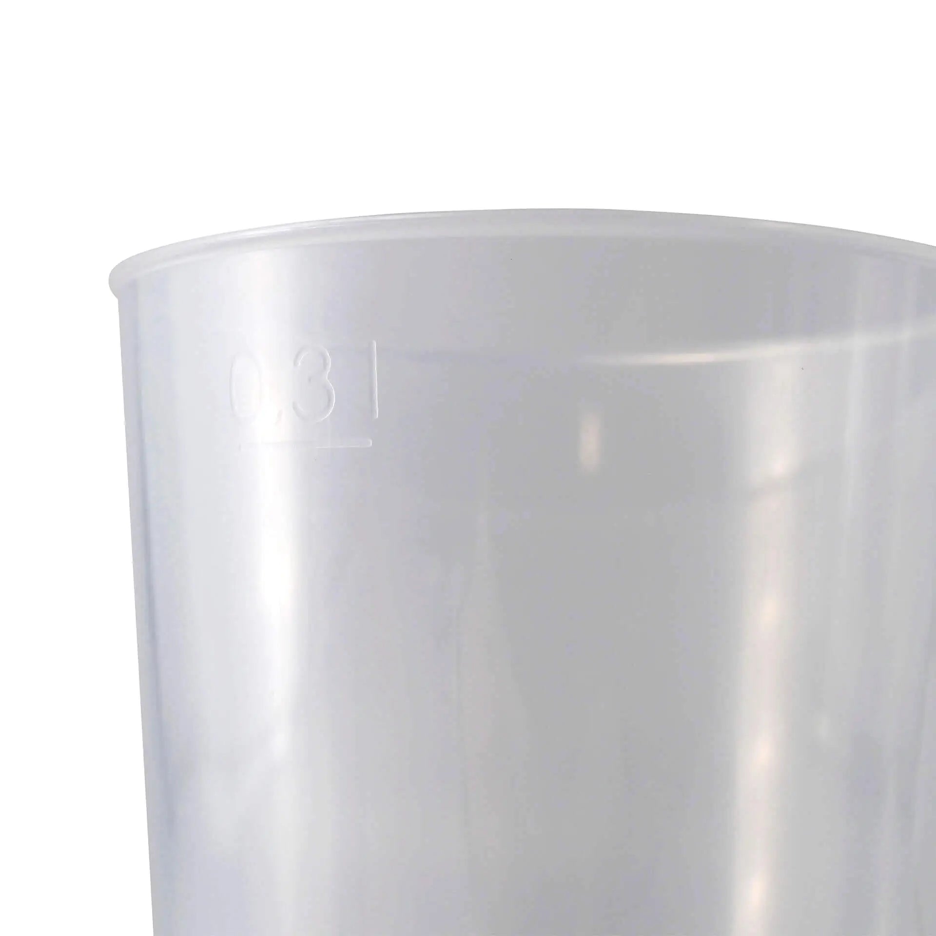 11 oz, Reusable cup, Ø 77 mm, PP, transparent