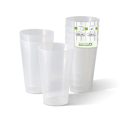 14 oz, Reusable cup, Ø 85 mm, PP, transparent