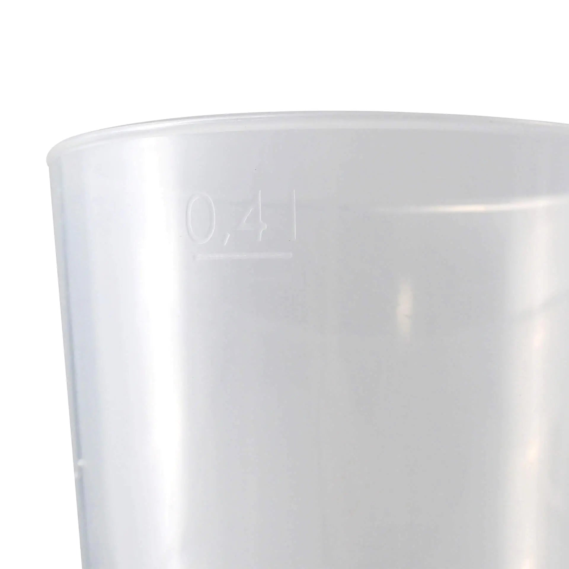 14 oz, Reusable cup, Ø 85 mm, PP, transparent