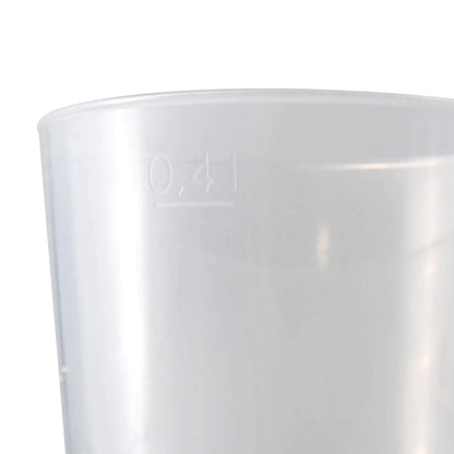 14 oz, Reusable cup, Ø 85 mm, PP, transparent