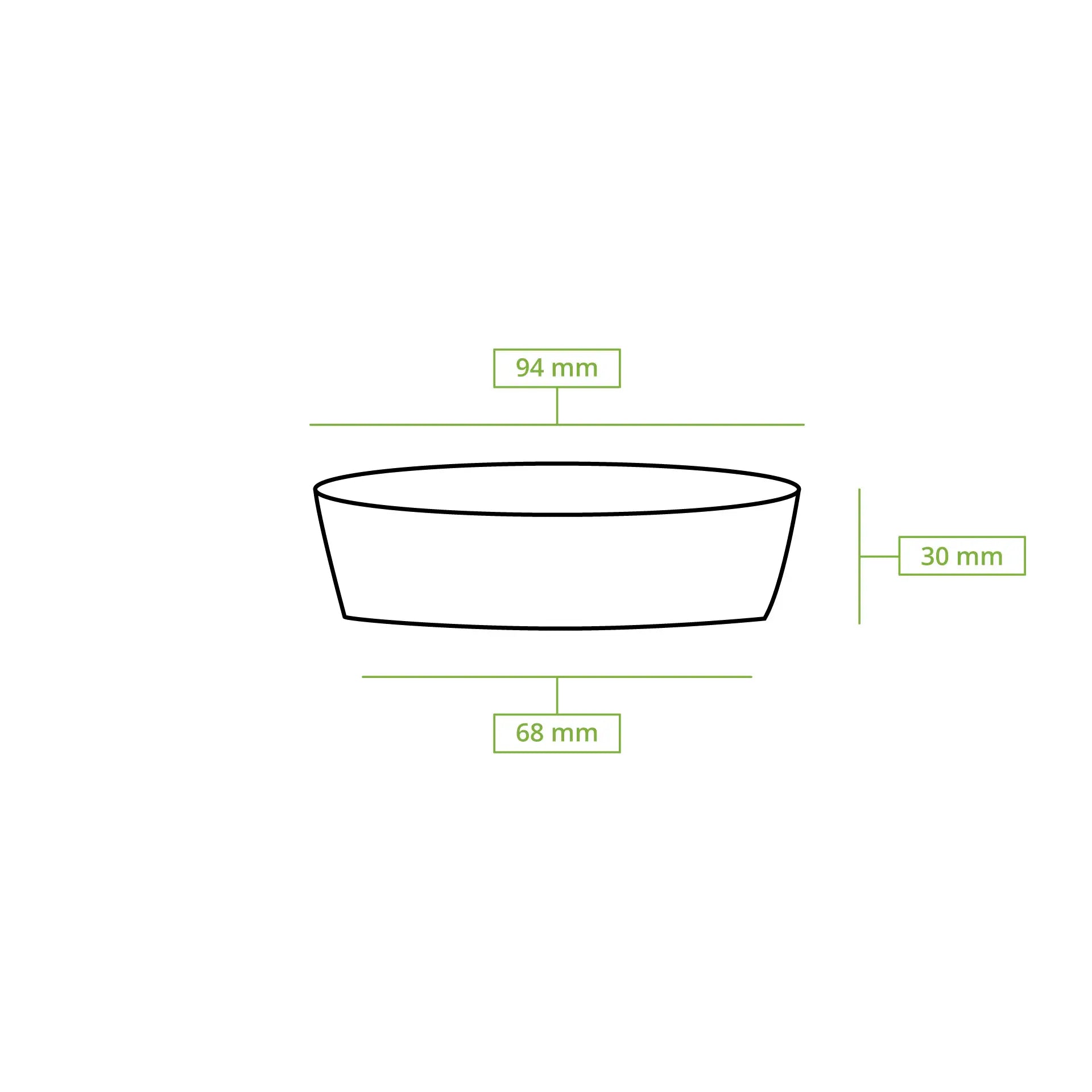 PLA Insert Cups 100 ml / 4 oz