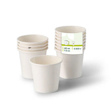 Schnapsbecher aus Papier 40 ml / 1,5 oz, weiß