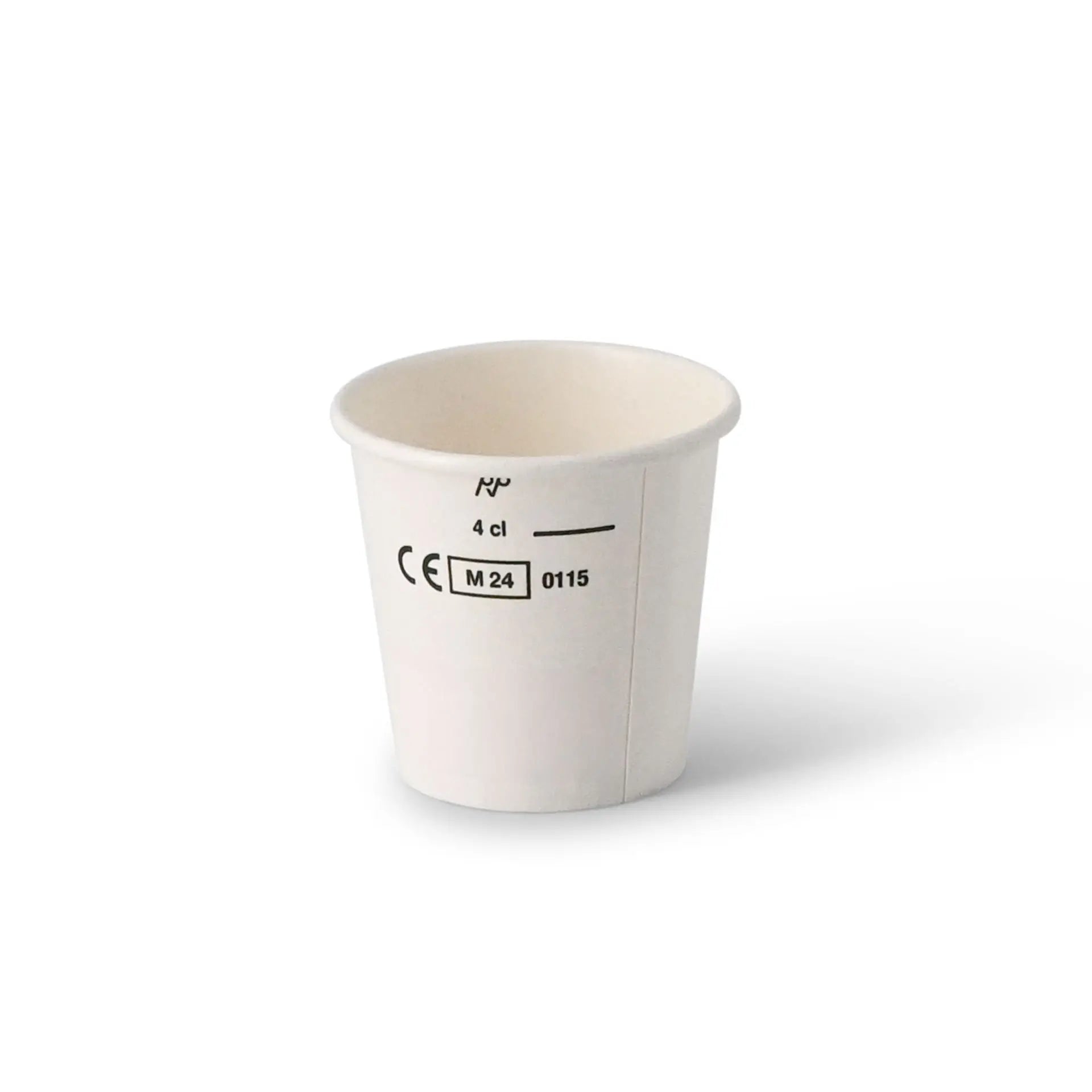 Schnapsbecher aus Papier 40 ml / 1,5 oz, weiß