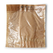 Snack bag paper, bio foil 17.5 x 20 cm, palm leaf print