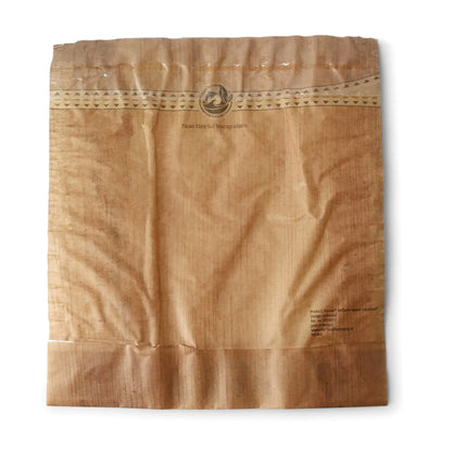 Snack bag paper, bio foil 17.5 x 20 cm, palm leaf print