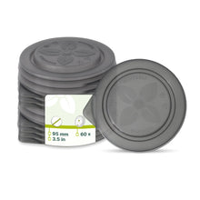 Mehrwegdeckel "merways Cup" Ø 95 mm, PP, grau