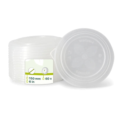 Mehrwegdeckel "merways Bowl" Ø 150 mm, PP, transparent