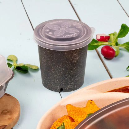 Reusable lids "merways Cup" Ø 95 mm, PP, transparent