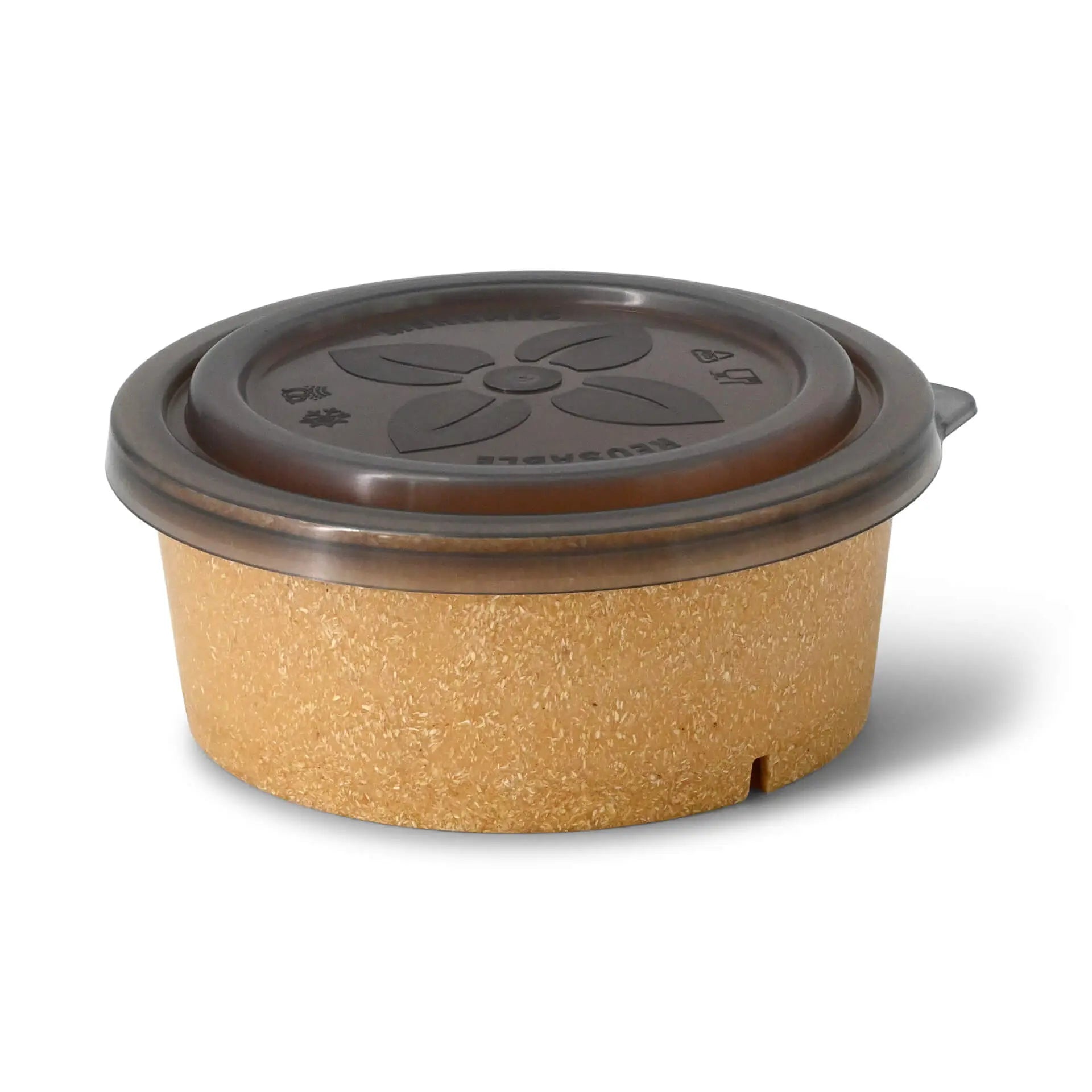 | 2 FOR 1 | Reusable bowls "merways Bowl" 650 ml, Ø 150 mm, caramel / brown