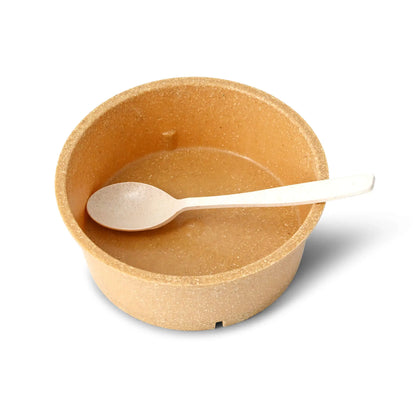 | 2 FOR 1 | Reusable bowls "merways Bowl" 650 ml, Ø 150 mm, caramel / brown