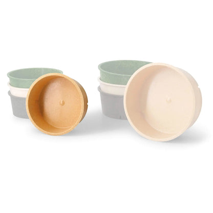 | 2 FOR 1 | Reusable bowls "merways Bowl" 650 ml, Ø 150 mm, caramel / brown