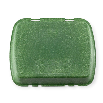 | 2 FOR 1 | Reusable menu-containers merways-Box 24,5 x 20 x 4,5 cm, HP4, spinach / dark green