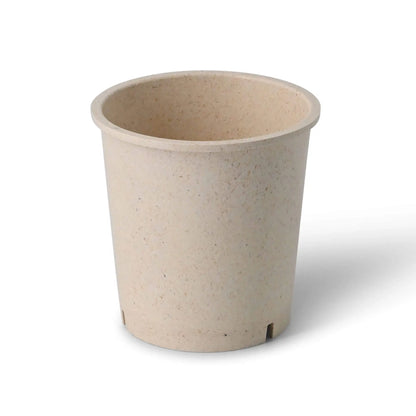 Mehrweg-Becher "merways Cup" 400 ml, Ø 95 mm, Cashew / creme-weiß