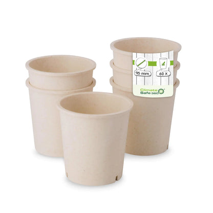 Reusable cups "merways Cup" 400 ml, Ø 95 mm, cashew / creamy white