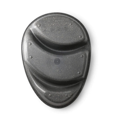 | 2 FOR 1 | Reusable divided plates "merways Plate" 27.5 × 20 × 3.5 cm, 3 compartments, teardrop, pepper / grey
