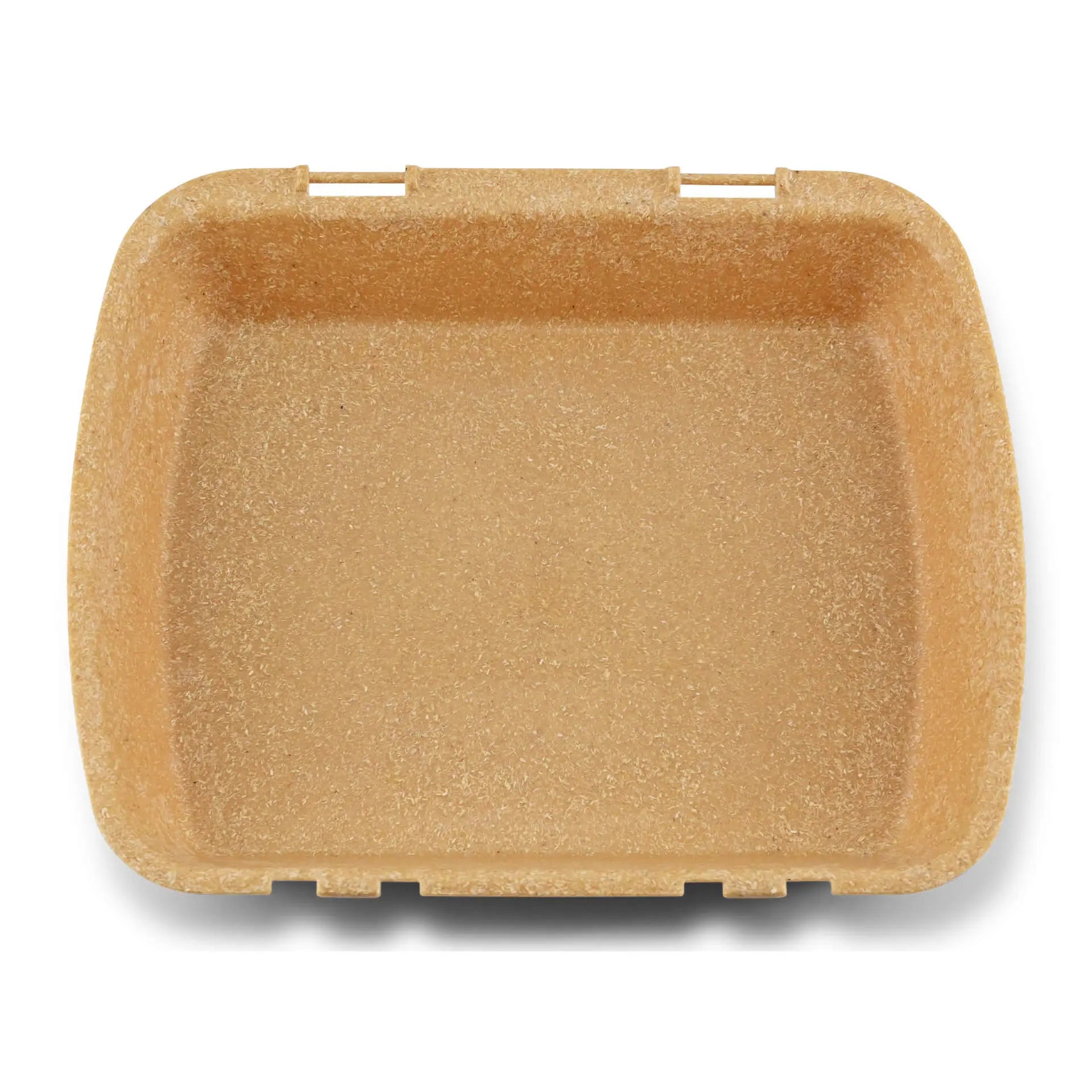 | 2 FOR 1 | Reusable menu-containers merways-Box 24,5 x 20 x 4,5 cm, HP4, caramell / brown