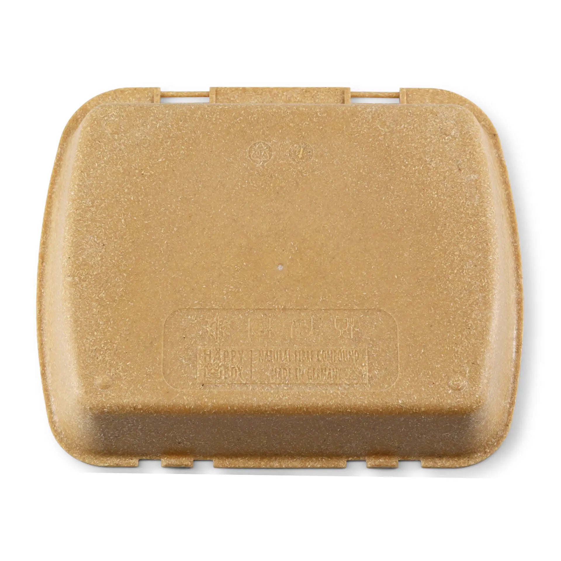 | 2 FOR 1 | Reusable menu-containers merways-Box 24,5 x 20 x 4,5 cm, HP4, caramell / brown