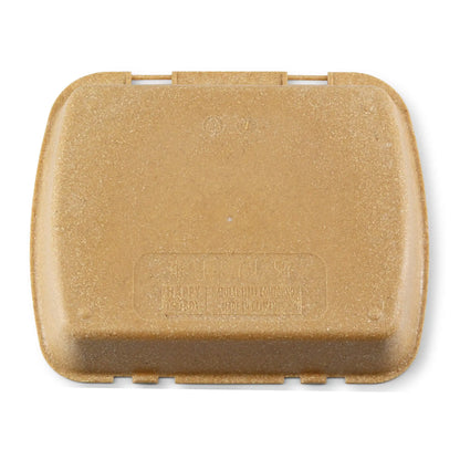 | 2 FOR 1 | Reusable menu-containers merways-Box 24,5 x 20 x 4,5 cm, HP4, caramell / brown