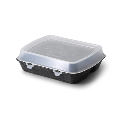 Mehrwegdeckel "merways Box" 24,5 x 20 x 4,5 cm, PP, transparent