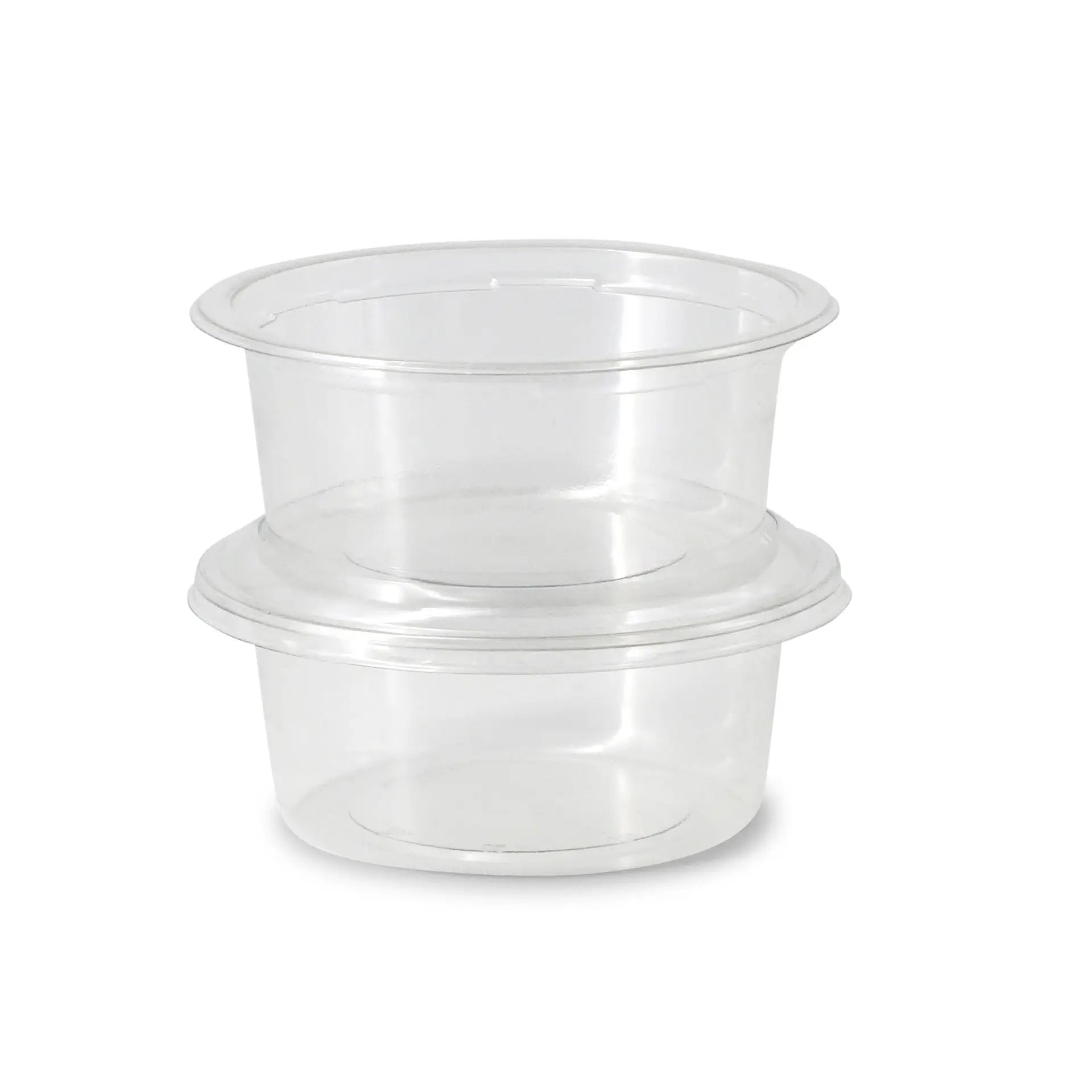 rPET deli pots 325 ml, Ø 123 mm, round