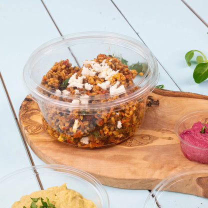 Deli container PLA 500 ml, Ø 121 mm, round