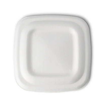 Sugarcane lids 80 x 80 mm, square