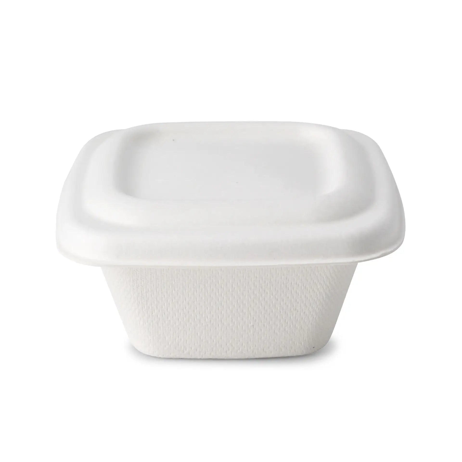 Sugarcane lids 80 x 80 mm, square