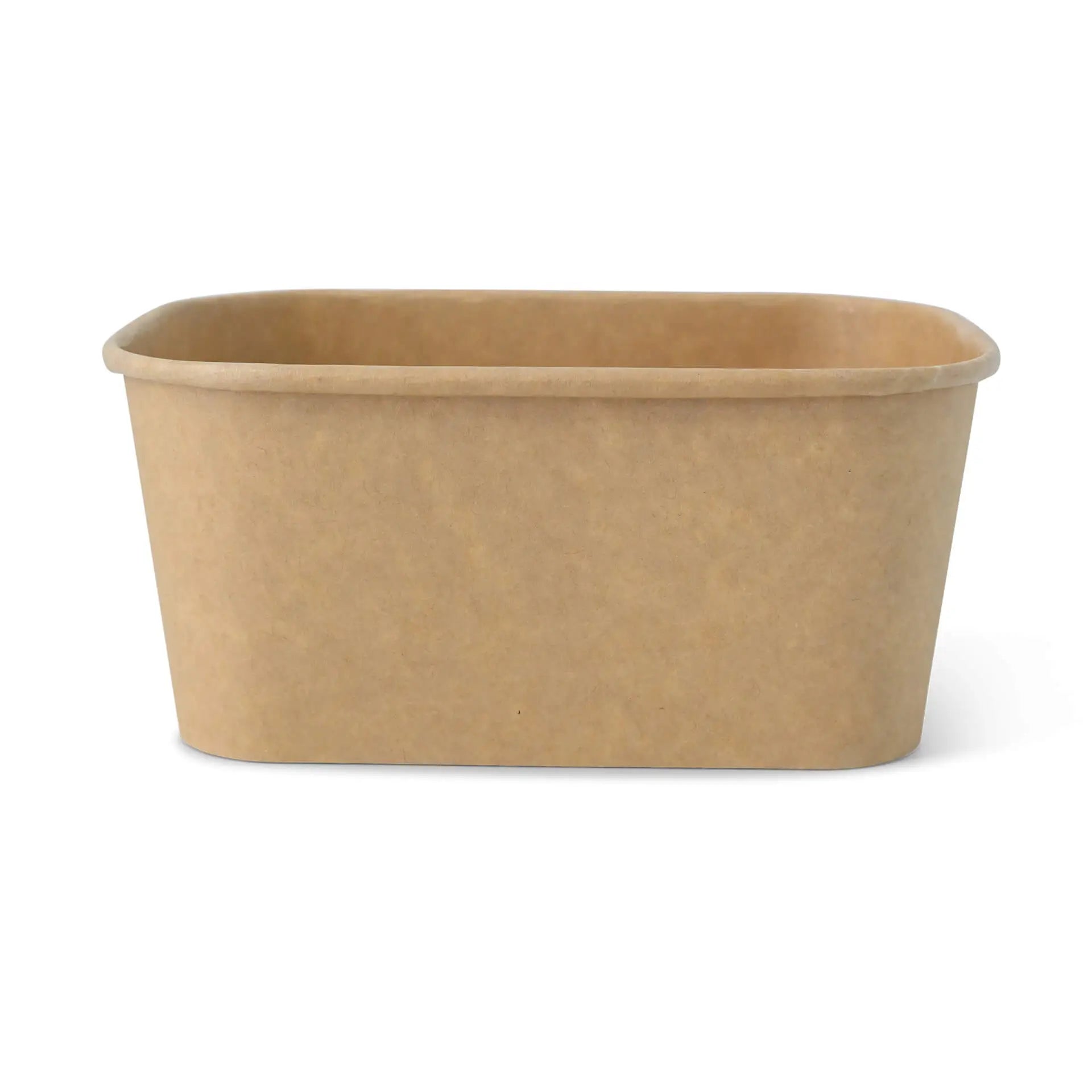Food Containers 1000 ml, 17,5 x 12,5 x 7,5 cm, kraft, rectangular