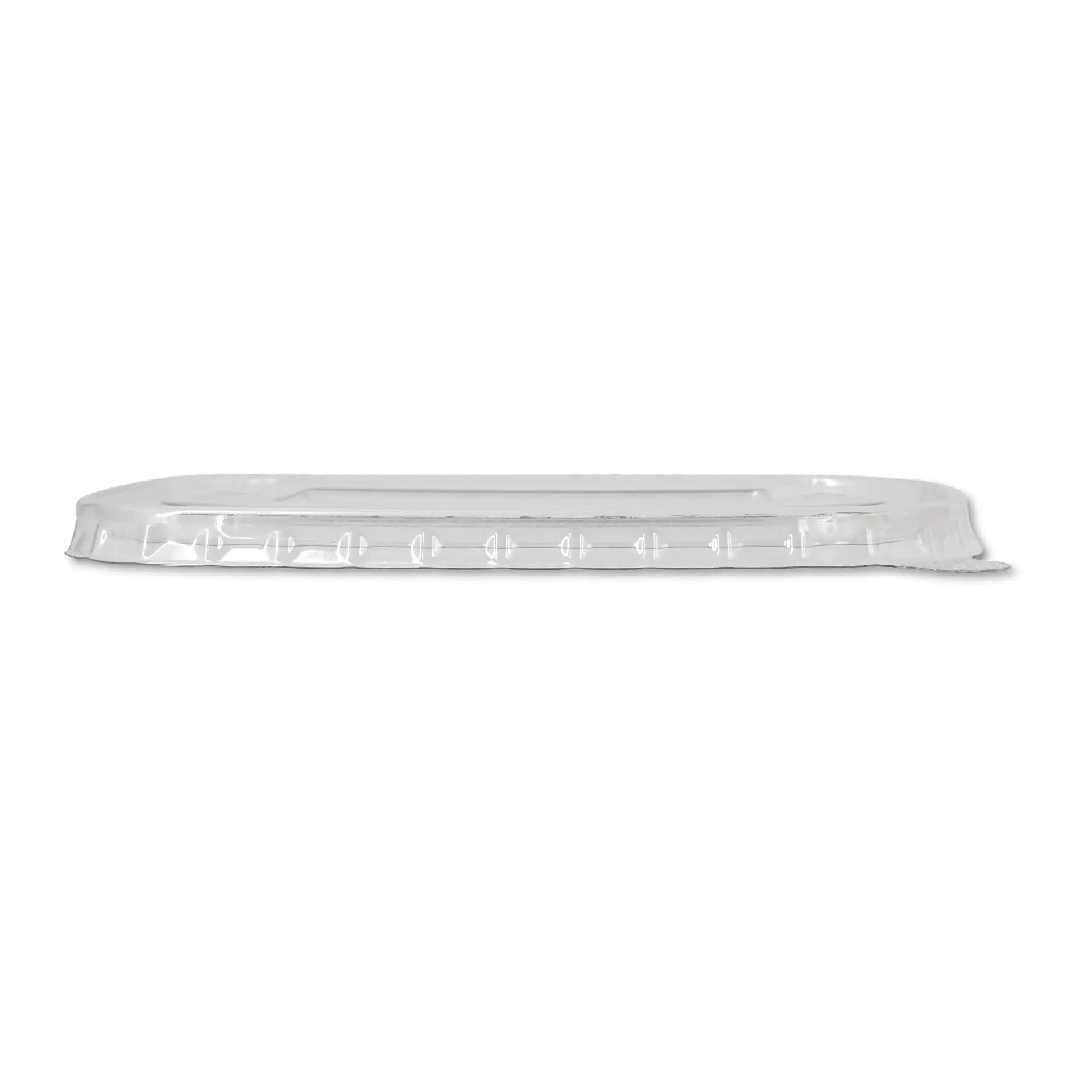 rPET lids 17,5 x 12,5 cm, clear, rectangular